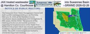 [JAX treated wastewater into Suwannee Basin, @ Hamilton Co. Courthouse --SRWMD 2026-02-26]
