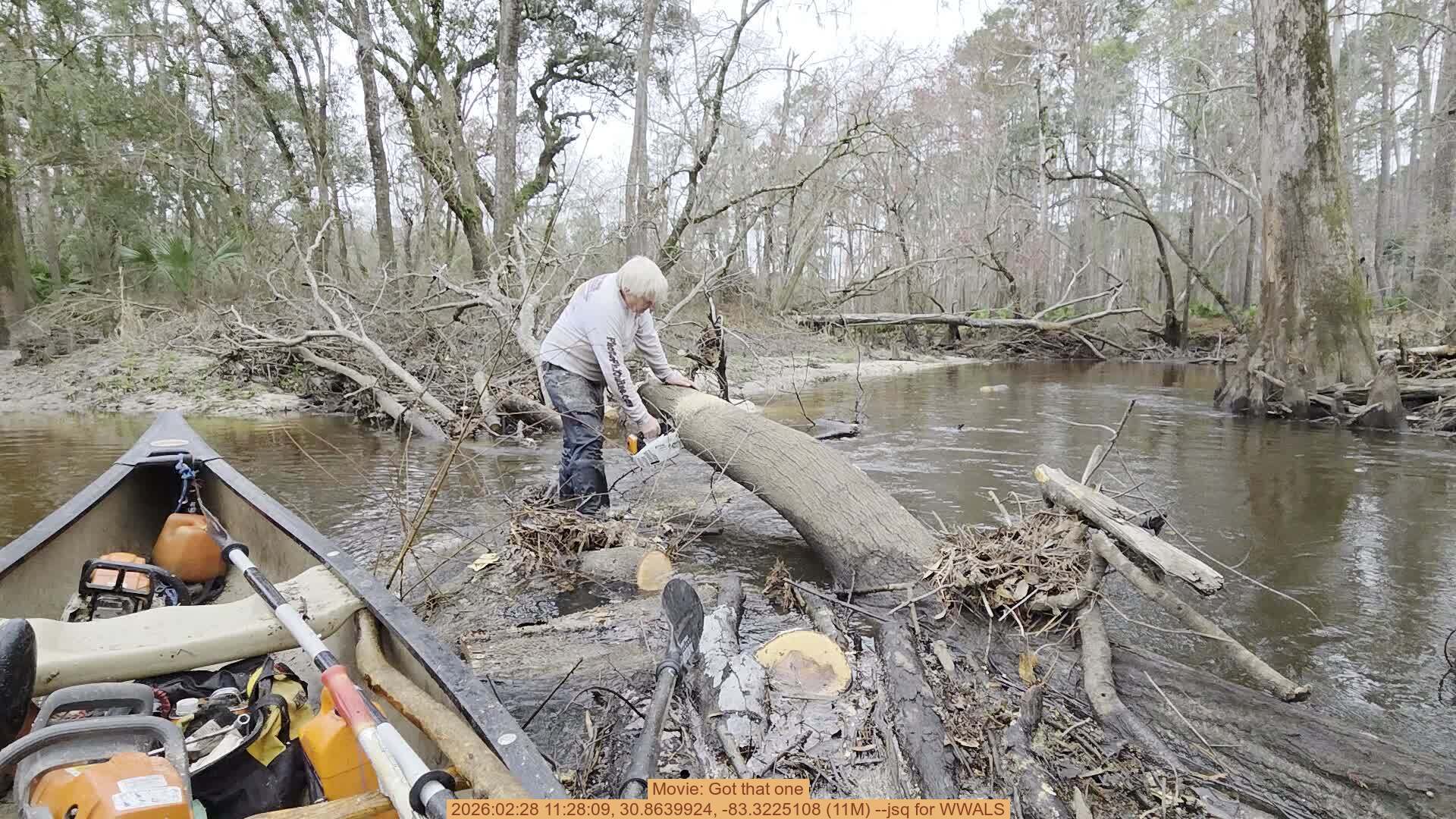 Movie: Got that one, 2026:02:28 11:28:09, 30.8639924, -83.3225108 (11M) --jsq for WWALS