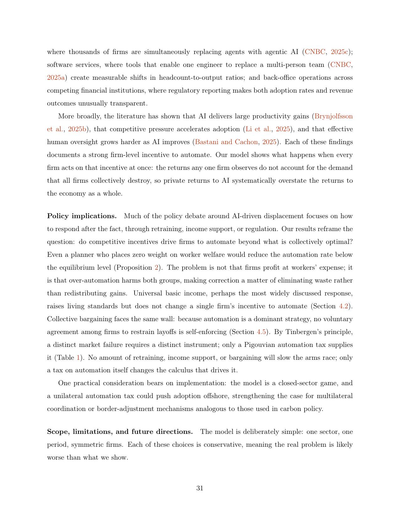 Policy implications, 2026-03-02 --The AI Layoff Trap