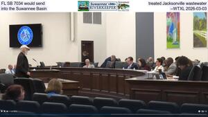 [FL SB 7034 would send treated Jacksonville wastewater into the Suwannee Basin --WTXL 2026-03-03]