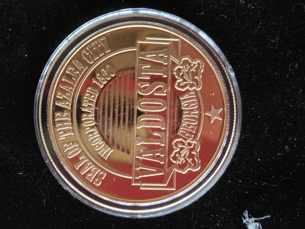 Seal of the Azalea City, Incorporated 1860, Valdosta, Georgia