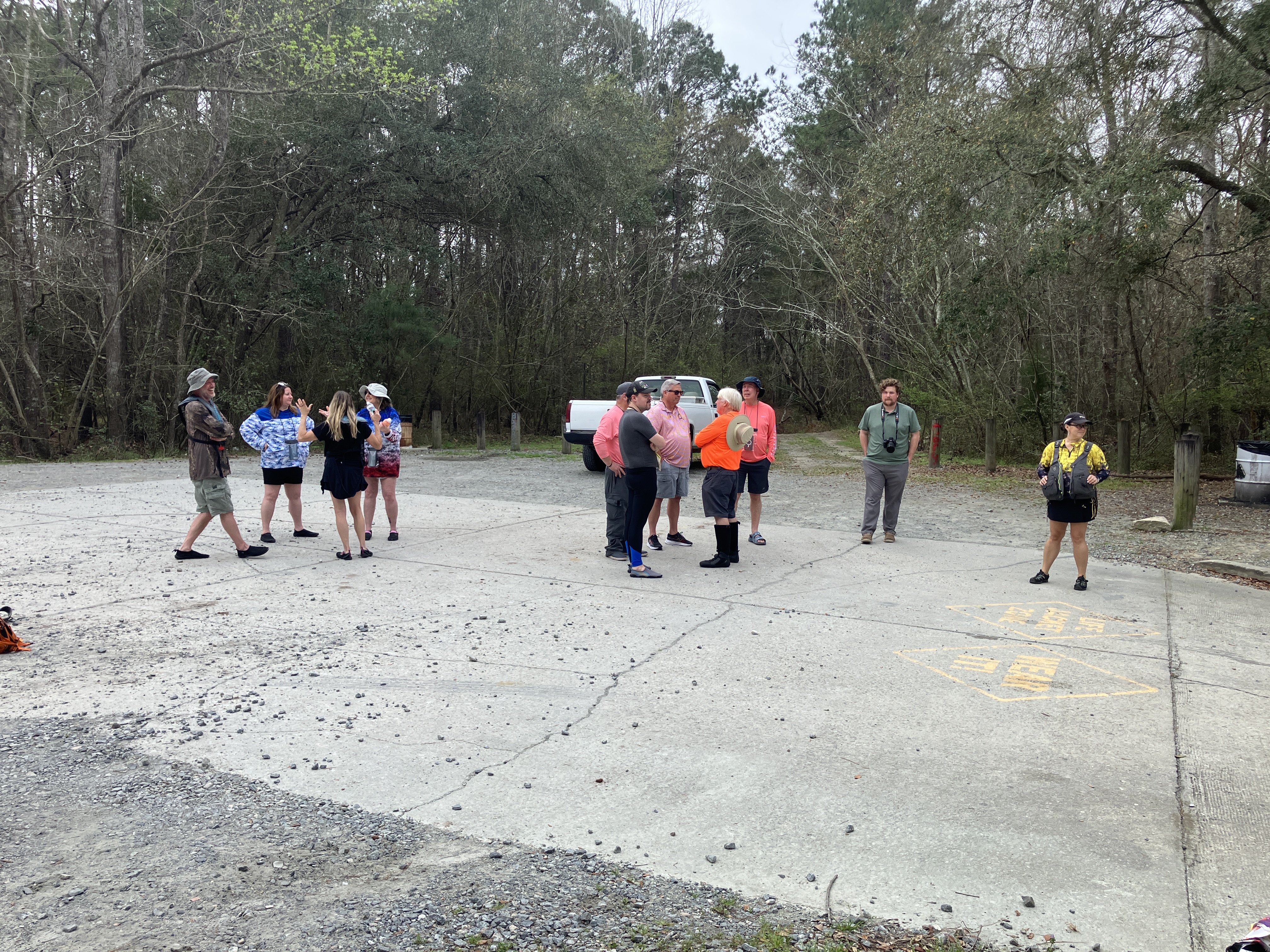 Mingling, 2026:03:07 09:20:02, 30.8514778, -83.3499056 --Gretchen Quarterman for WWALS