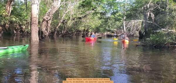 [I hear the Mayor, and more twisty stuff ahead, 09:52:15, 30.8828364, -83.3243198 --jsq for WWALS]