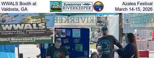 [WWALS Booth at Azalea Festival, Valdosta, GA, March 14-15, 2026]