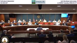 [Call about datacenter and developer give-away, GA SB 447, in HNRE Tuesday 2026-03-17]