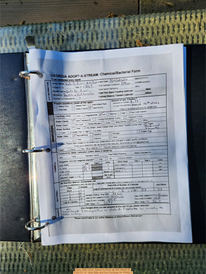 [Data, Mills Dock, Santa Fe River @ NW 282nd Dr 2026-03-19 --Bob Mills and Kurt Hurzeler for WWALS]