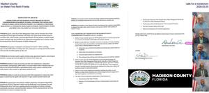 [Madison County calls for a moratorium on Water First North Florida, 2026-03-25]