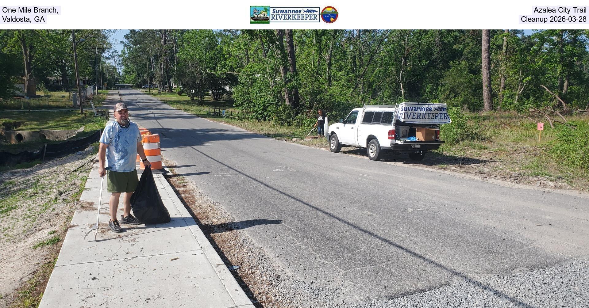 [One Mile Branch, Azalea City Trail, Valdosta, GA, Cleanup 2026-03-28]