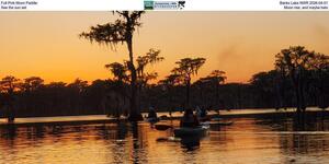 [Full Pink Moon Paddle, Banks Lake NWR 2026-04-01, See the sun set, Moon rise, and maybe bats]