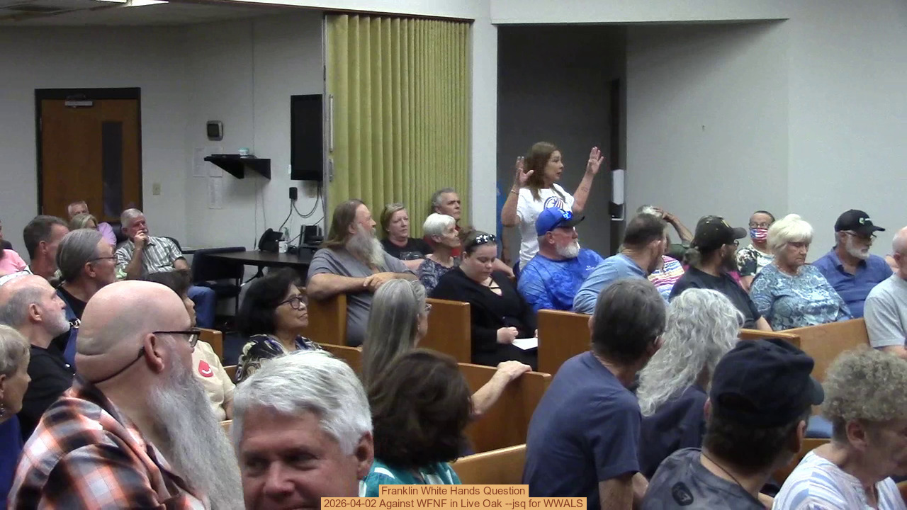 Franklin White Hands Question