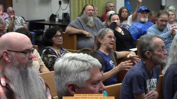 Franklin White Middle Question