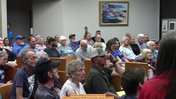 Franklin White Question from the Side