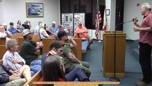 [Movie: Joe Squitieri, wastewater professional: Florida water statutes give JEA until 2039 for compliance (178M)]