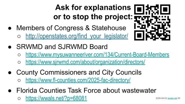 Ask for explanations or to stop the projects