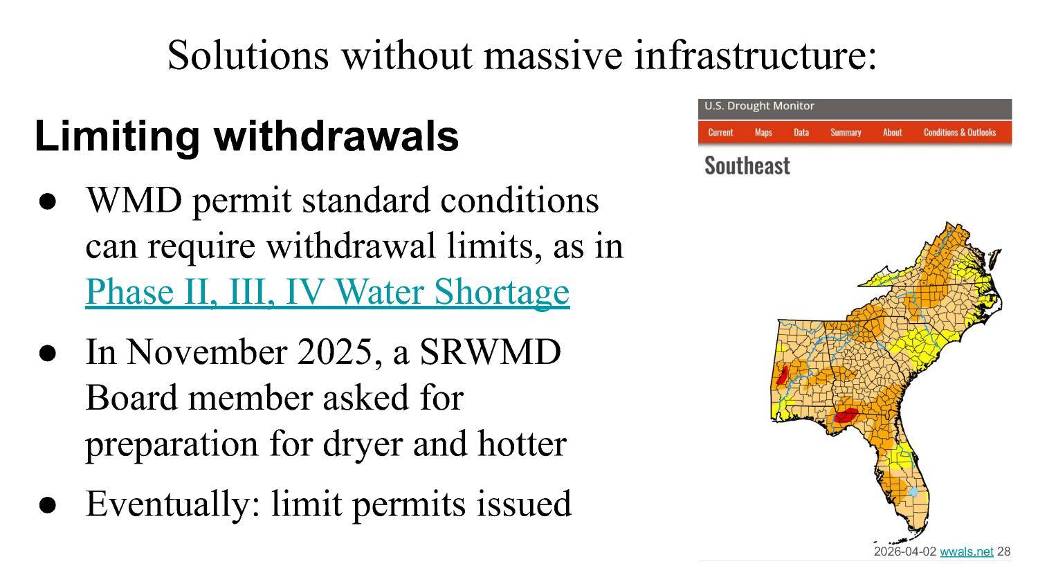 Solutions without massive infrastructure: