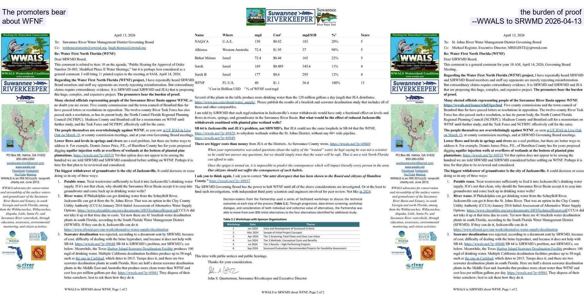 [The promoters bear the burden of proof about WFNF --WWALS to SRWMD 2026-04-13]
