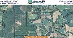 [Who is Project Arrowhead in Irwin County, GA? --Vesper: Public Intelligence, April 16, 2026]