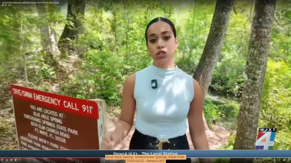 Blue Hole Spring, Ichetucknee Springs State Park, 2026-04-22 --News4JAX