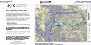 [Review and comment: DRI for Project Arrowhead Datacenter, Irwin County, GA, Comment to SGRC by May 11, 2026]