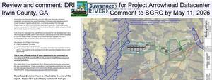[Review and comment: DRI for Project Arrowhead Datacenter, Irwin County, GA, Comment to SGRC by May 11, 2026]