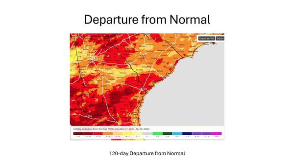 120-day Departure from Normal