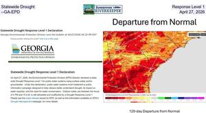 [Statewide Drought Response Level 1 --GA-EPD, April 27, 2026]