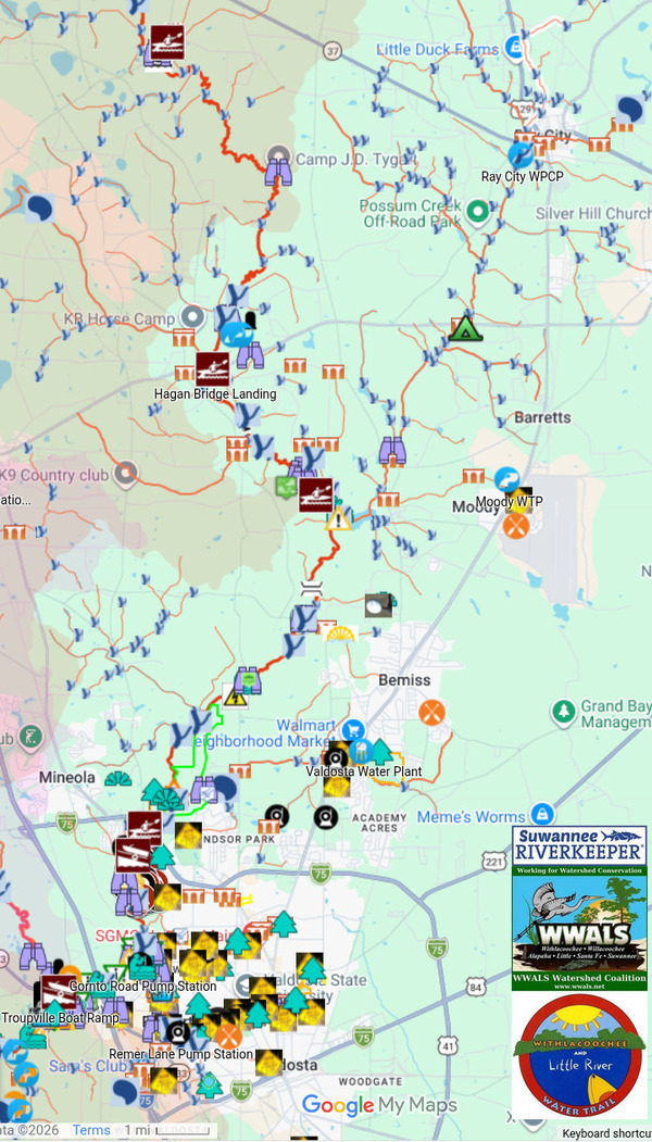 [Map: Batterbee Branch, 2026-04-30 --WLRWT]