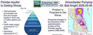 [Floridan Aquifer Groundwater Pumping Is Getting Worse --Dr. Bob Knight 2026-05-09]
