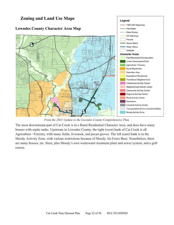 Lowndes County Character Area Map