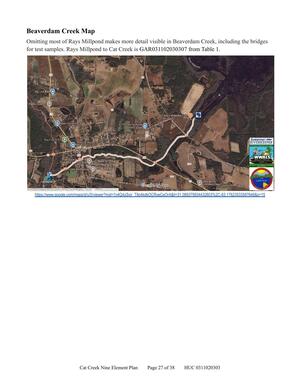 [Beaverdam Creek Map]