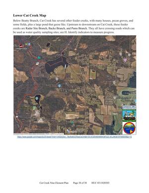 [Lower Cat Creek Map]