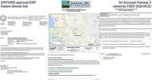 [SWFWMD approved ERP, for Suncoast Parkway 2, Eastern Borrow Site, owned by FDEP 2026-05-22]