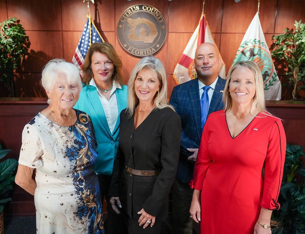 Citrus County Commissioners: Janet Barek, Holly L. Davis, Rebecca Bays, Jeff Kinnard, Diana Finegan, 2026-06-05 --Citrus BOCC
