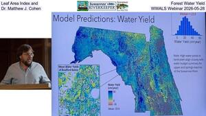 [Leaf Area Index and Forest Water Yield, Dr. Matthew J. Cohen, WWALS Webinar 2026-05-28]
