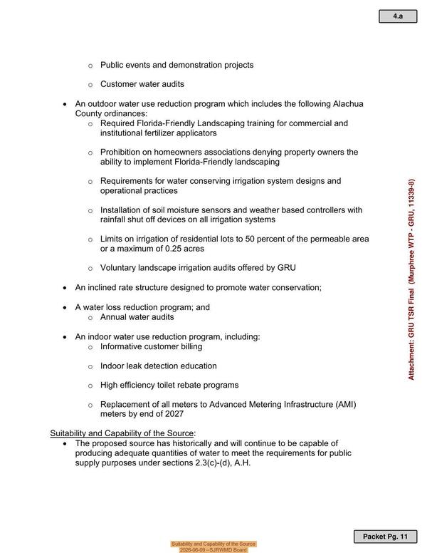 Suitability and Capability of the Source, 2026-06-09 --SJRWMD Board