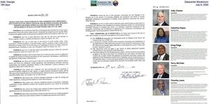 [Adel, Georgia, Datacenter Moratorium, 180 days, July 6, 2026]