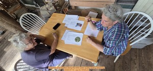 [Gretchen and Heather doing the AAS water quality testing retraining, 2026-07-10 --jsq for WWALS]