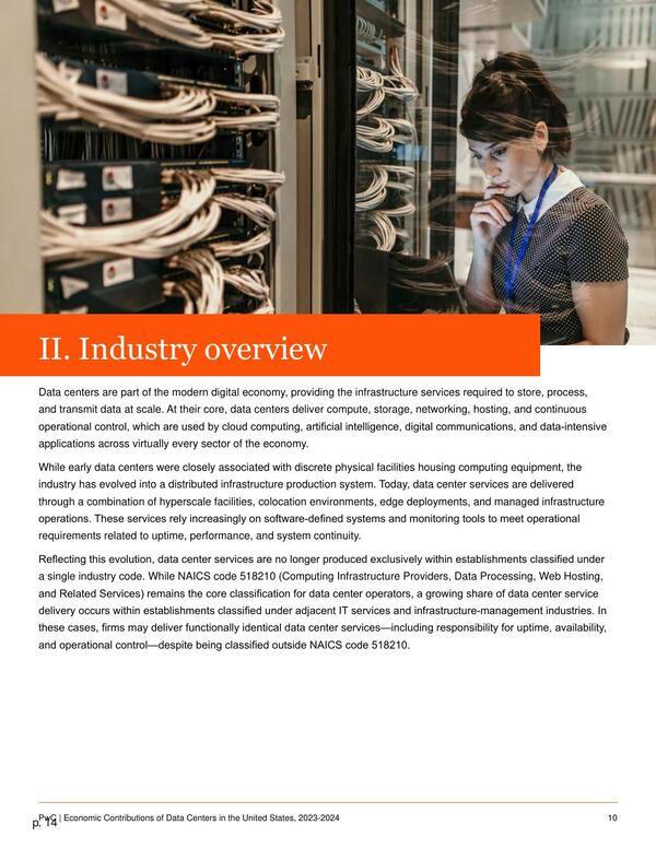 [II. Industry overview]