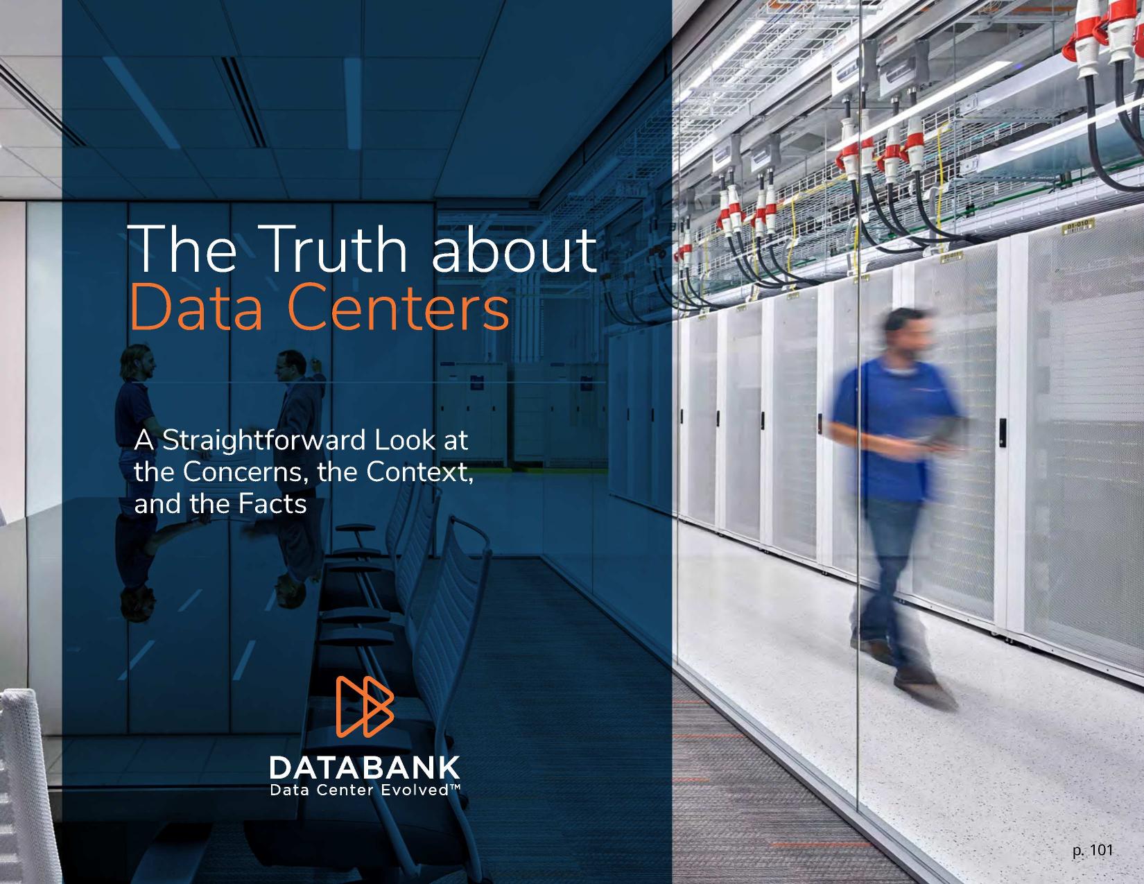 The Truth about Data Centers --DataBank Data Center Evolved