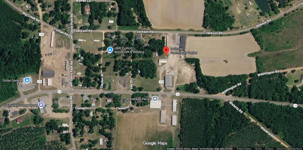 Map: Irwinville Community Center 2026-07-27 --Google Maps