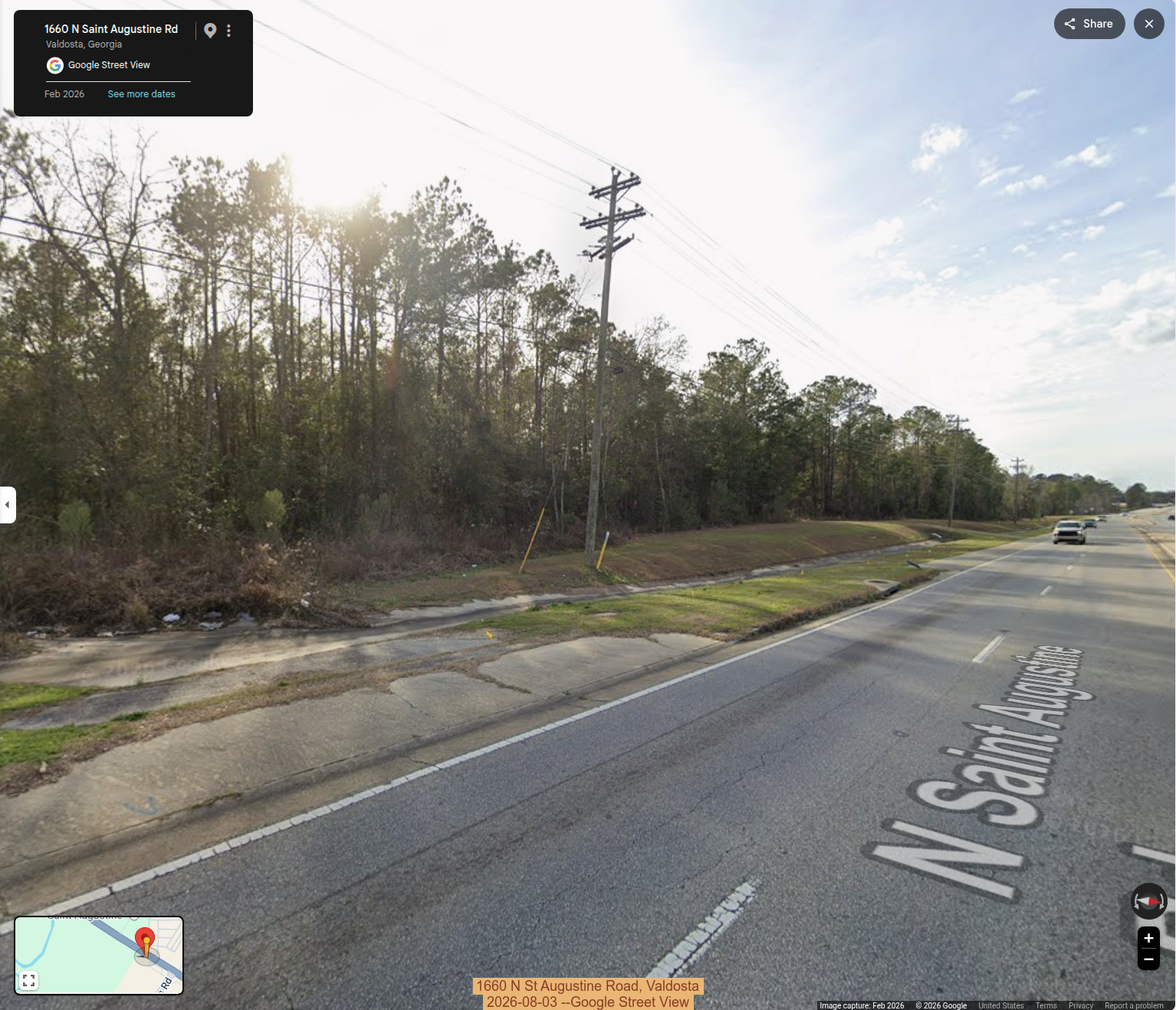 1660 N St Augustine Road, Valdosta 2026-08-03 --Google Street View