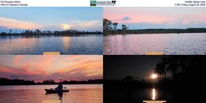 [Full Sturgeon Moon Paddle, Banks Lake, West of Lakeland, Georgia, 7 PM, Friday, August 28, 2026]
