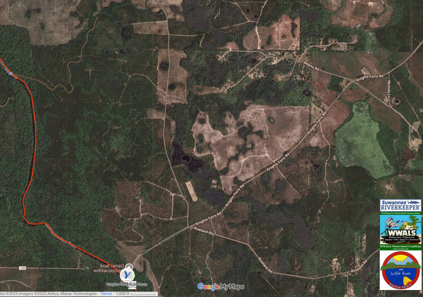 Map: J G Moore Creek 2025-12-02 --WLRWT