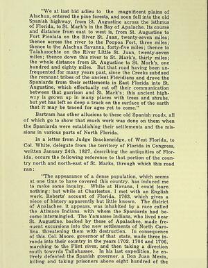 [William Bartram in The Old Spanish Trail, A Historical Sketch, by G. M. West, 1920]