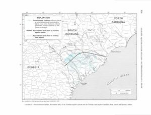 [Potentiometric Contours; Contour interval 25 feet, 1996-01-01, --Walter R. Aucott, USGS PROFESSIONAL PAPER 1410-E]