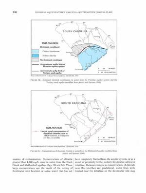 [Figure 32. Dominant chemical constituents in water..., 1996-01-01, --Walter R. Aucott, USGS PROFESSIONAL PAPER 1410-E]