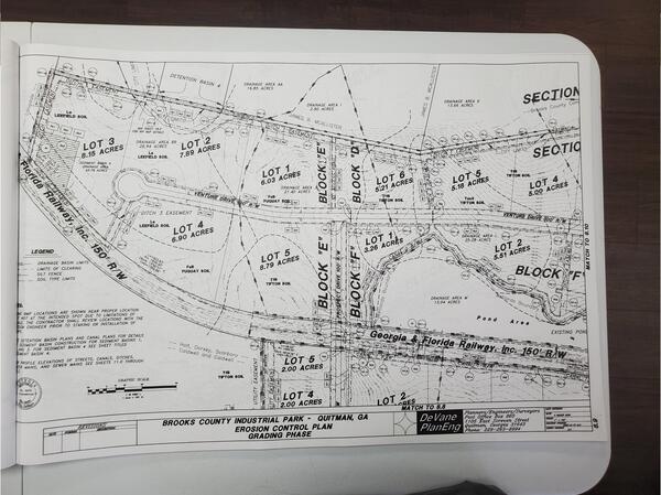 Erosion Control Plan Grading Phase central