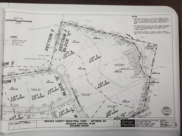 Erosion Control Plan Grading Phase east