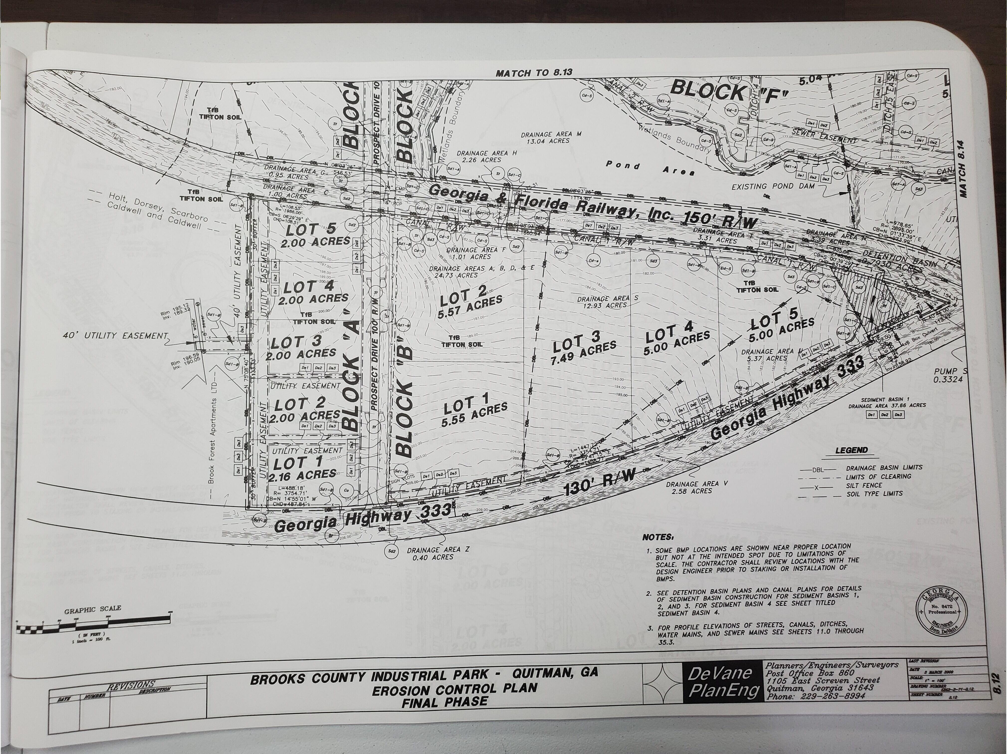 Erosion Control Plan Final Phase north