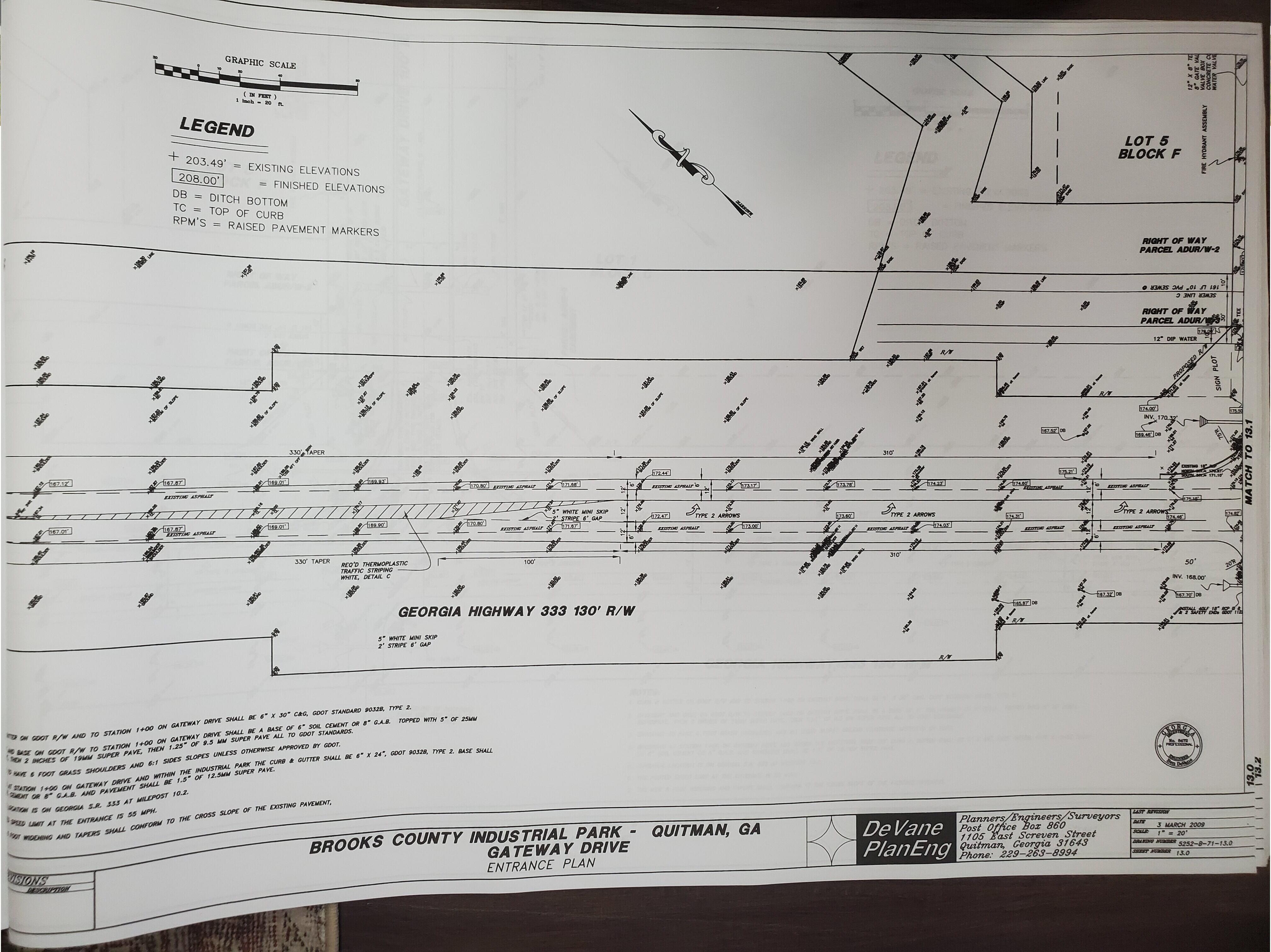 Gateway Drive Entrance Plan